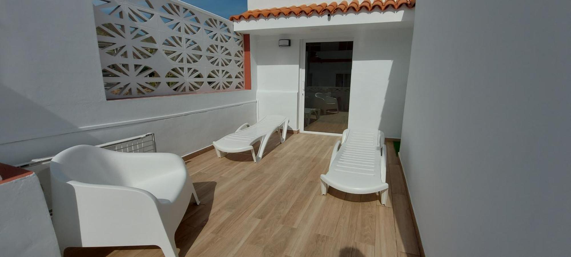 Las Olas Atico Penhouse With Terrace And Sea View, 2 Bedrooms La Caleta  Eksteriør billede